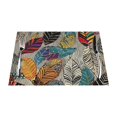 Abstract art pattern mat, heatresistant dining table mat, washable PVC
