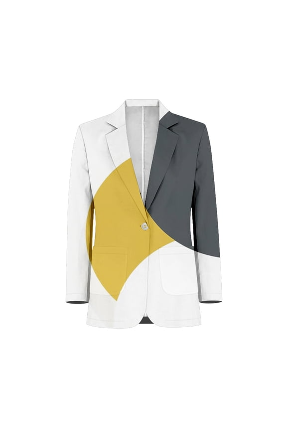 Abstract beige leaf pattern Men's Suit Blazer Casual Party Wear Slim Fit Suit Jacket Fashionable Luxury British Style Men Suit Coat