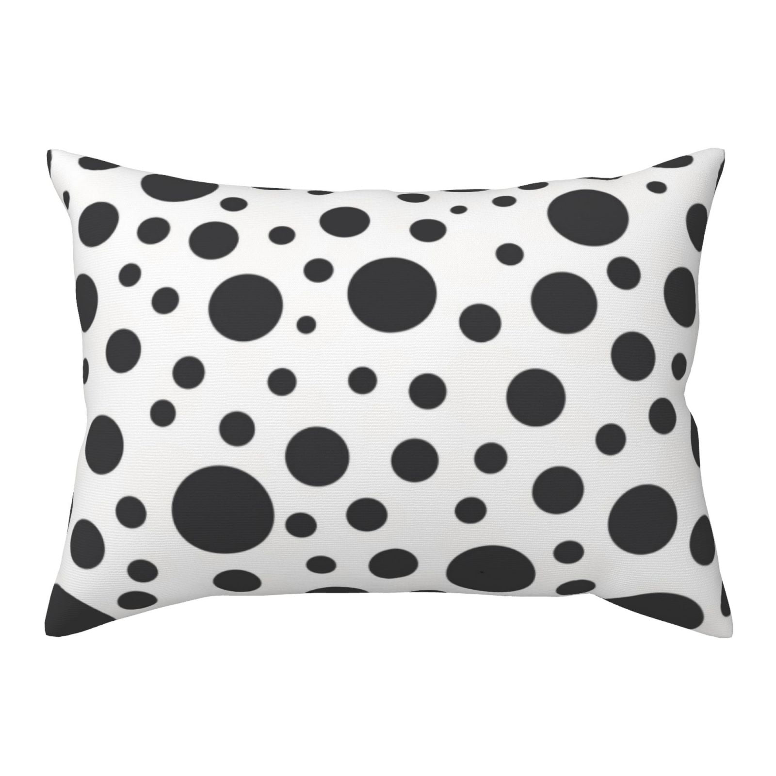 Abstract black Polka dots Super Soft Pillow Case 20x26, Breathable