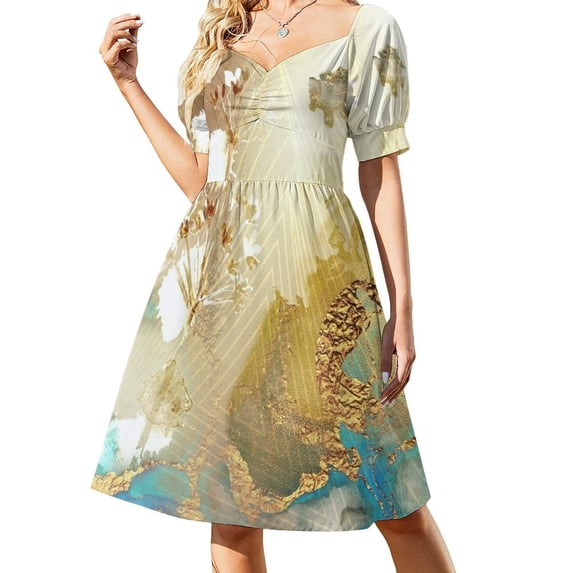 Abstract blooming world Sleeveless Dress ladies dresses for special occasions dresses women summer 2024