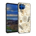 thumbnail image 1 of Abstract-boho-1 Phone Case, Degined for Moto One 5G Case Men Women, Flexible Silicone Shockproof Case for Moto One 5G, 1 of 1