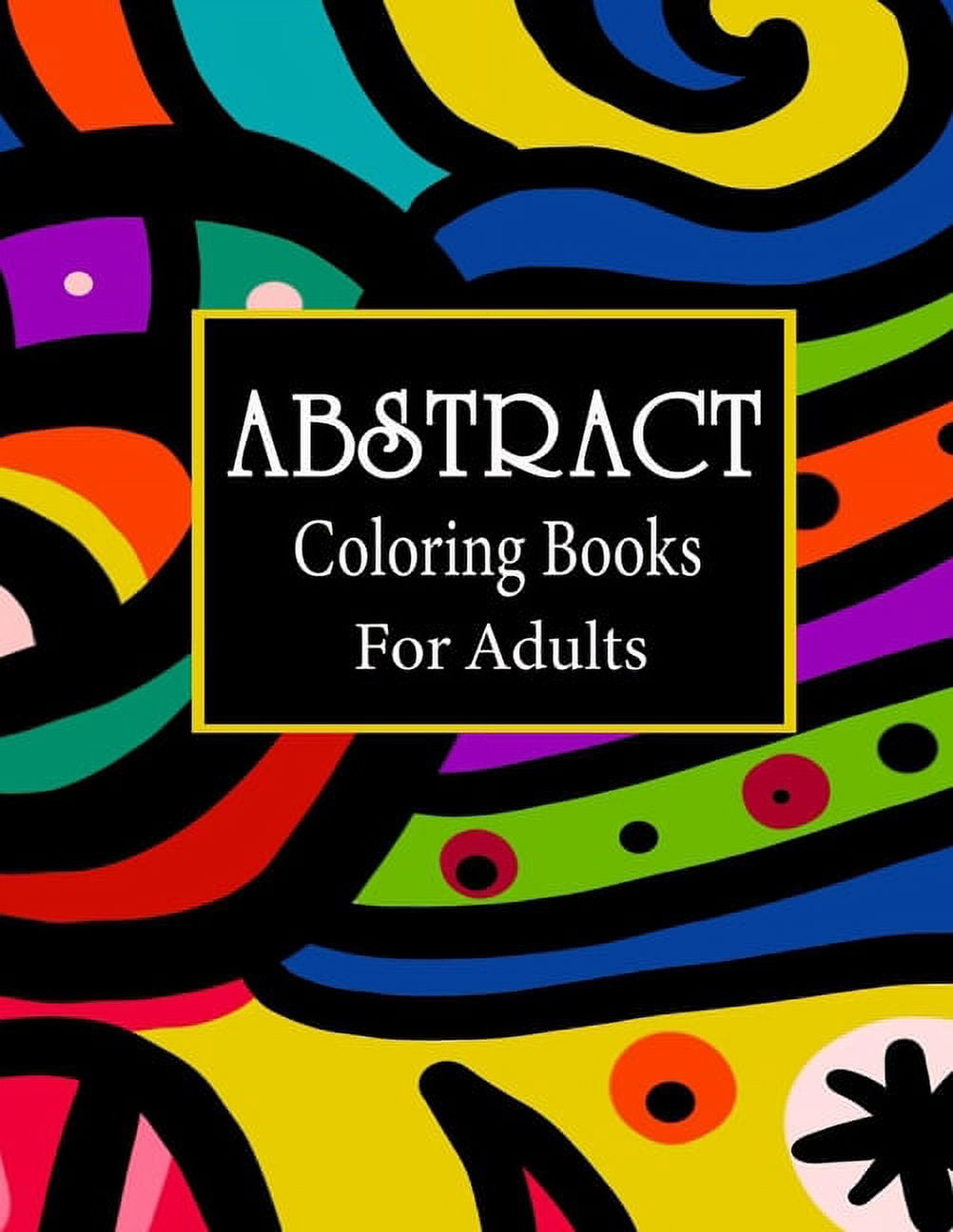 Abstract coloring books for adults: 100 Amazing Pattern Coloring Book ...