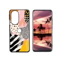 thumbnail image 1 of Abstract-composition-with-bold-playful-1 Phone Case, Designed for Moto Edge+ (2022） Case Soft Silicon for women girls boys wife gift,Shockproof Phone Cover, 1 of 1