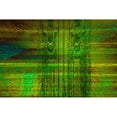thumbnail image 1 of Abstract digital art in a vibrant green with other colours bleeding through by 770 Productions / Design Pics, 1 of 3