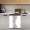 thumbnail image 1 of Abstract digital pattern fading Dishwasher Magnet Cover Decorative Sticker for Home Cabinet Kitchen 23" x26", 1 of 5