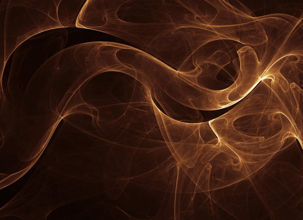 Abstract gold illustration Canvas Art - Vlad GerasimovStocktrek Images (33 x 24)