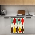 thumbnail image 1 of Abstract midcentury modern design Dishwasher Magnet Cover Decorative Sticker for Home Cabinet Kitchen 23" x26", 1 of 5