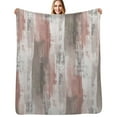 thumbnail image 1 of Abstract painted muted tones Soft Blanket Travel Bedding Throws Flannel Bedspread Sofa Bed Cover, 1 of 6