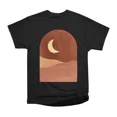 thumbnail image 1 of Abstract terracotta night T-Shirt Tee Gift For Him Merch For Her Apparel For Friend, 1 of 2