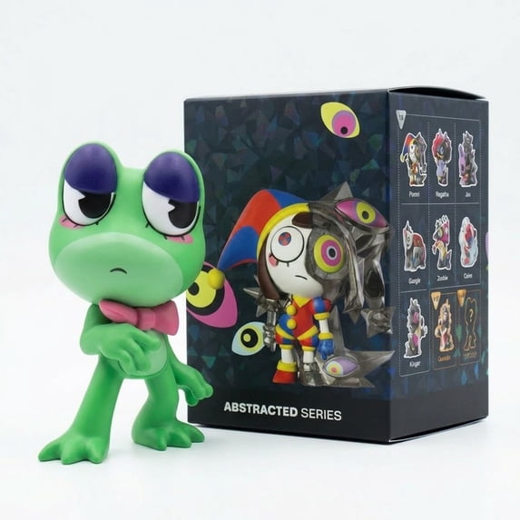 Abstracted Series Ribbit Super Rare Vinyl Figure, The Amazing Digital ...