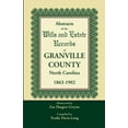 thumbnail image 1 of Abstracts of the Wills and Estate Records of Granville County, North Carolina, 1863-1902 by Zae Hargett Gwynn (Paperback), 1 of 1