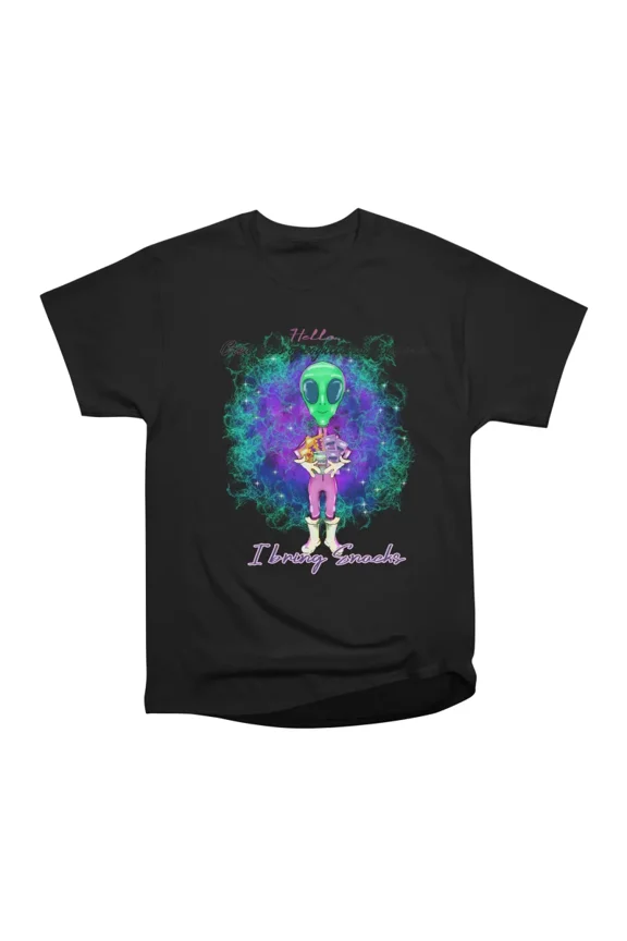 Absurd Alien Visitor T-Shirt Tee Gift For Him Merch For Her Apparel For Friend