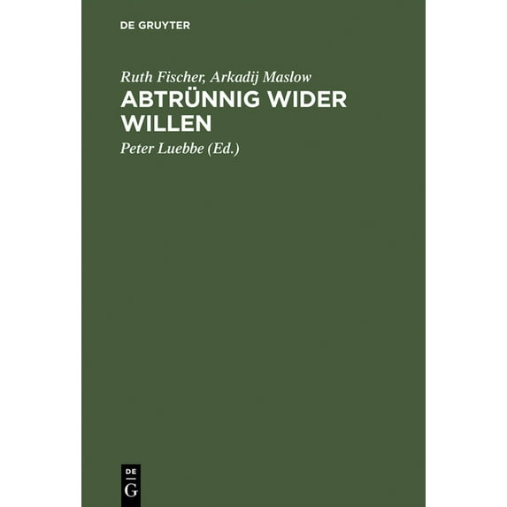 Abtrünnig wider Willen, (Hardcover)