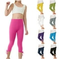 thumbnail image 1 of Abtuhar Girls Summer Half Shorts Pants Solid Color School Uniform Elastic Waist Kids, 1 of 4