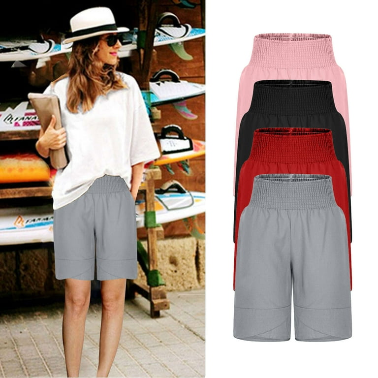 Workout clothes shorts top