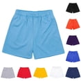 thumbnail image 1 of Abtuhar Man Summer Solid Sport Fitness Breathable Oversized Workout SweatShorts,Red,L, 1 of 5