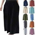 thumbnail image 1 of Abtuhar,Women Casual Pants，Fashion Pants for Womens Women Elastic Casual Gradient Yoga Capris, 1 of 3