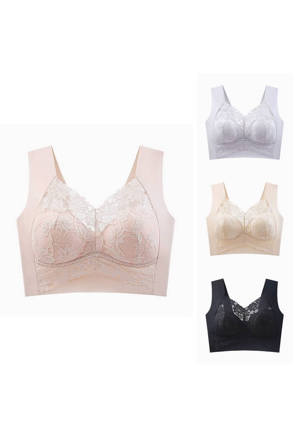 Women Lace Seamless Lift Sleep Bras
