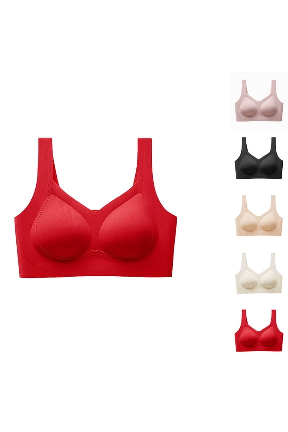 Women Lace Seamless Lift Sleep Bras
