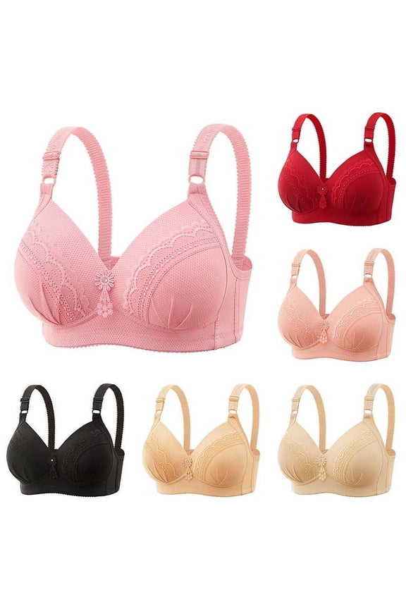 Women Vintage Style Elastic Everyday Bras