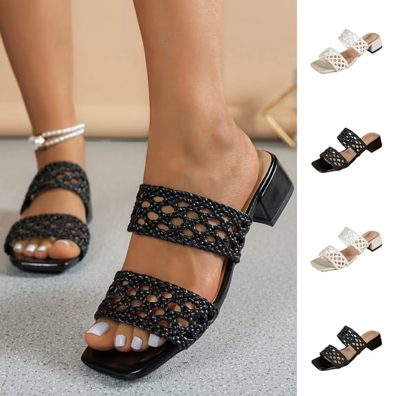 Abtuhar Womens Flats Shoes Solid Color Round Toe Elastic