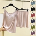 thumbnail image 1 of Abtuhar Womens Lounge Sets Plus Size Summer Sets for Women,Women Fashion Round-Neck Casual Solid Short Sleeve Tops Outing Long Pants Sets, 1 of 4