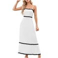 thumbnail image 2 of Abtuhar Womens Plus Size Summer Dresses ,Womens Dresses Trendy,Women's Summer Casual Loose Sleevless Crew Neck Dress, 2 of 5