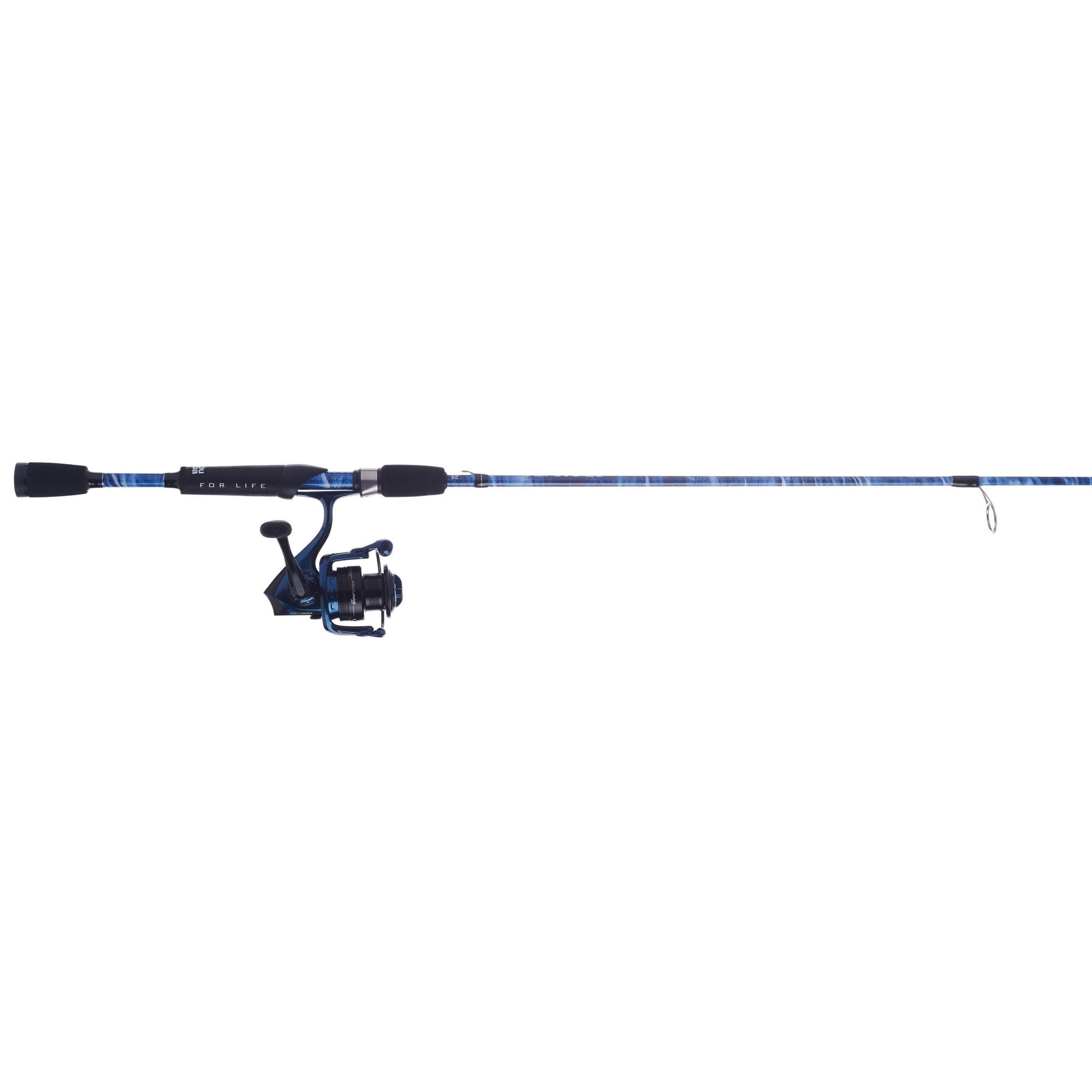 Abu Garcia 6'6” Aqua Max Fishing Rod and Reel Spinning Combo 