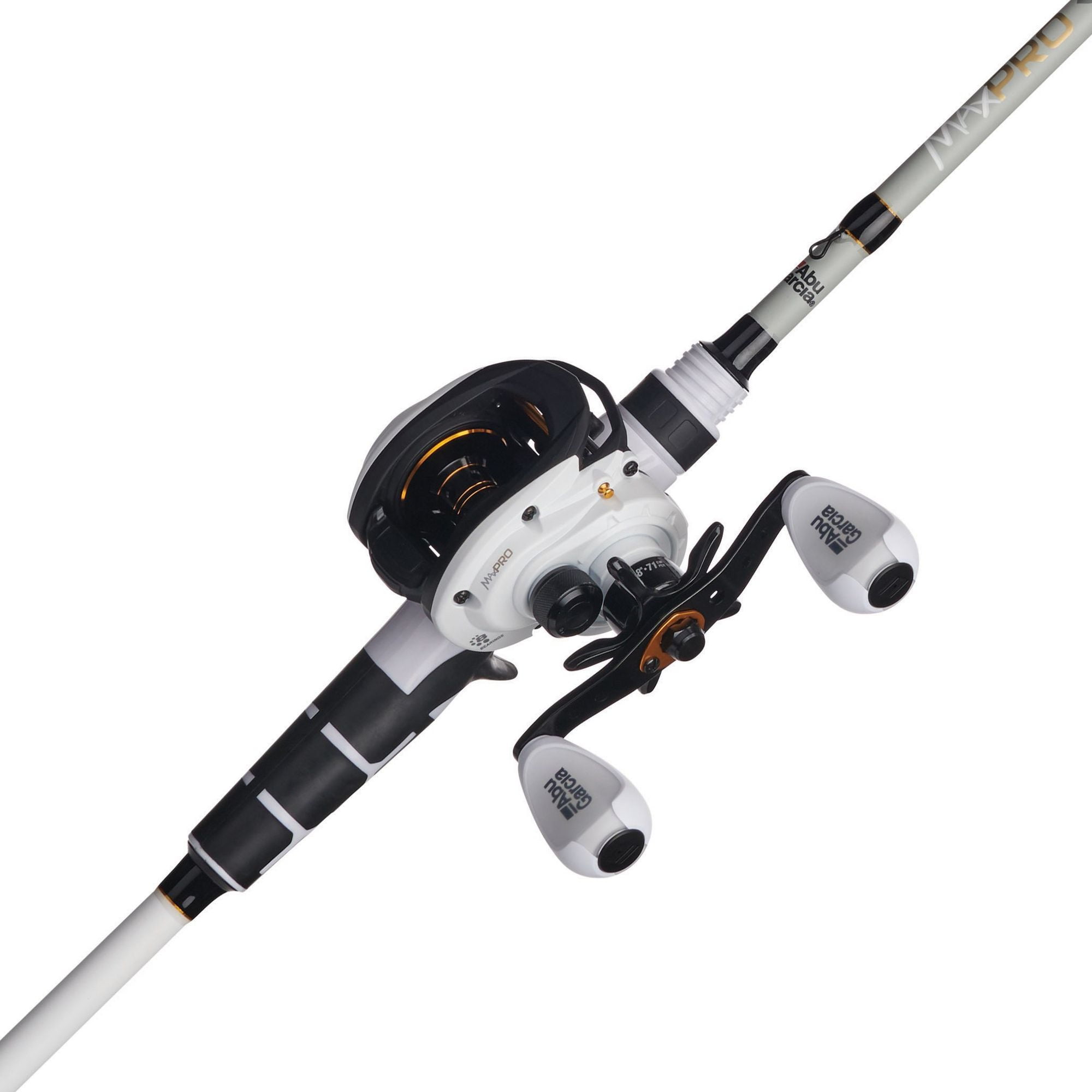 Abu Garcia 6’6” Max Pro Fishing Rod and Reel Baitcast Combo