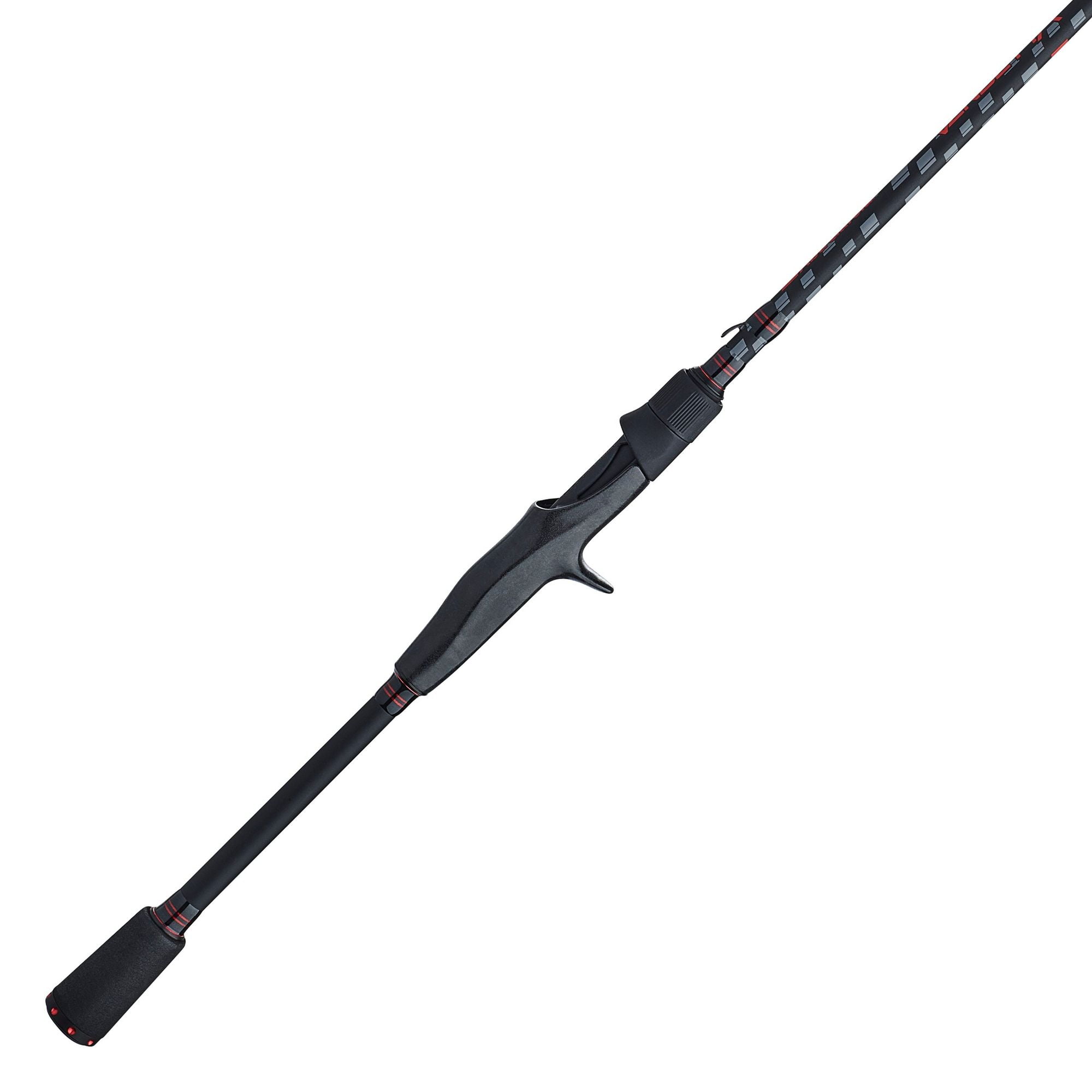 Abu Garcia 6'3” Vendetta Casting Fishing Rod, 1 Piece Rod 