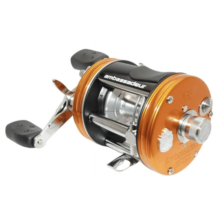 Abu Garcia 6500 CS Pro Rocket Plus Sunset Orange Custom Color Reel