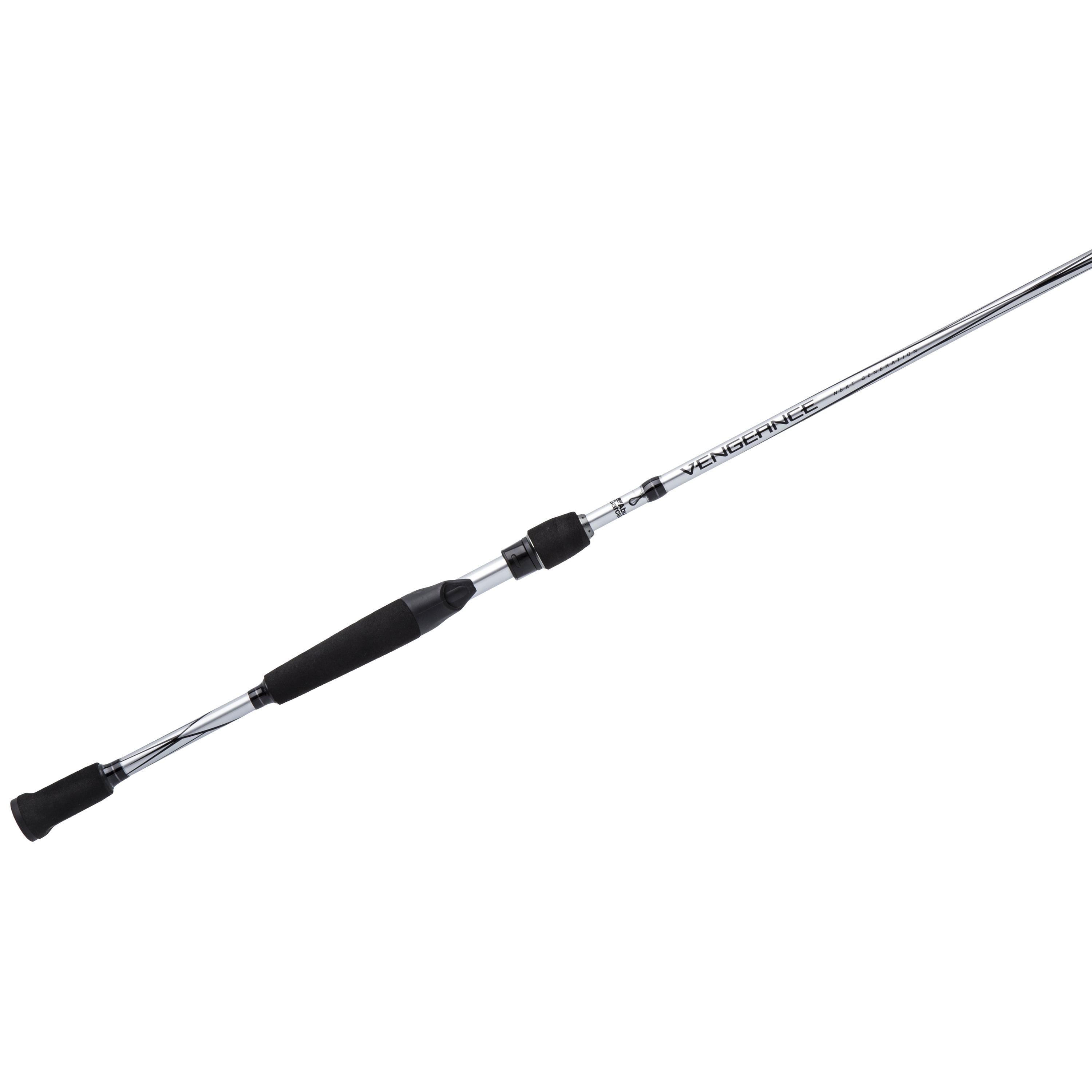Abu Garcia Winch Casting Fishing Rod, Black, 7'2 - Medium Light - 1pc 