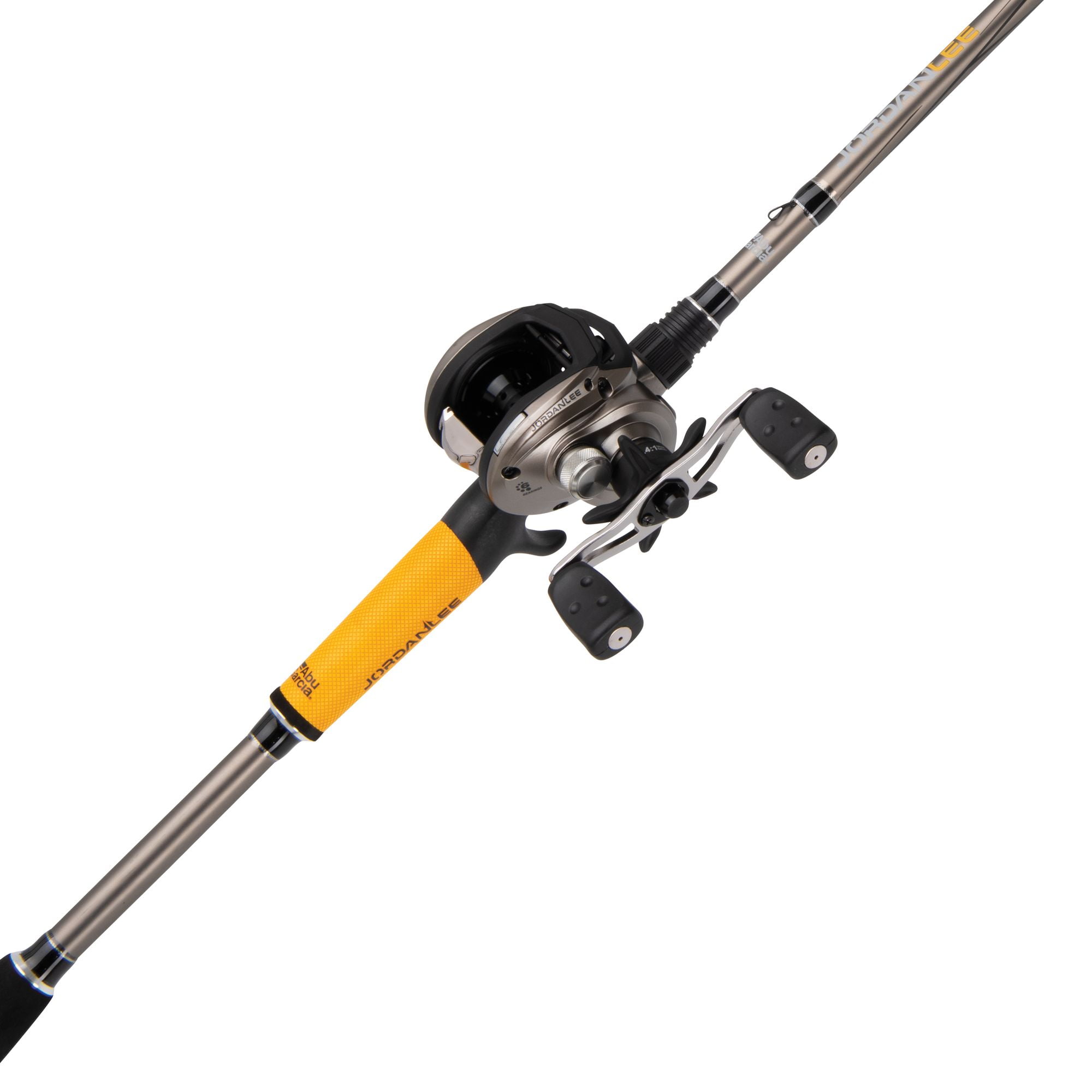 Abu Garcia Jordan Lee 7’ Fishing Rod and Reel Baitcast Combo; Lightweight,  Durable, Designed by Pro Angler