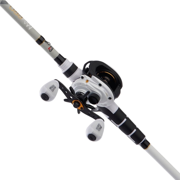 Abu Garcia Max Pro Baitcast Combo, 7' Medium Heavy, Left-Handed