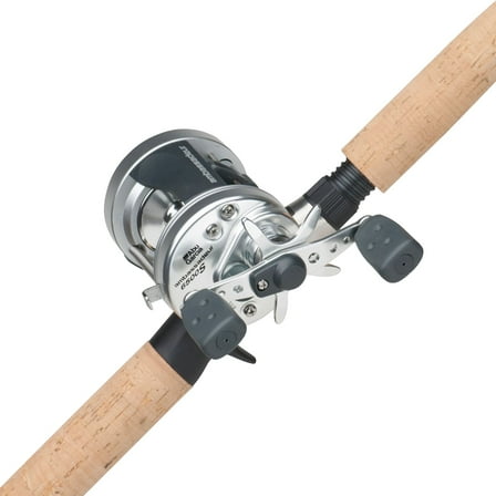 Abu Garcia Ambassadeur S Baitcast Fishing Combo, 8'6" Medium Heavy Rod, 6500 Size Reel