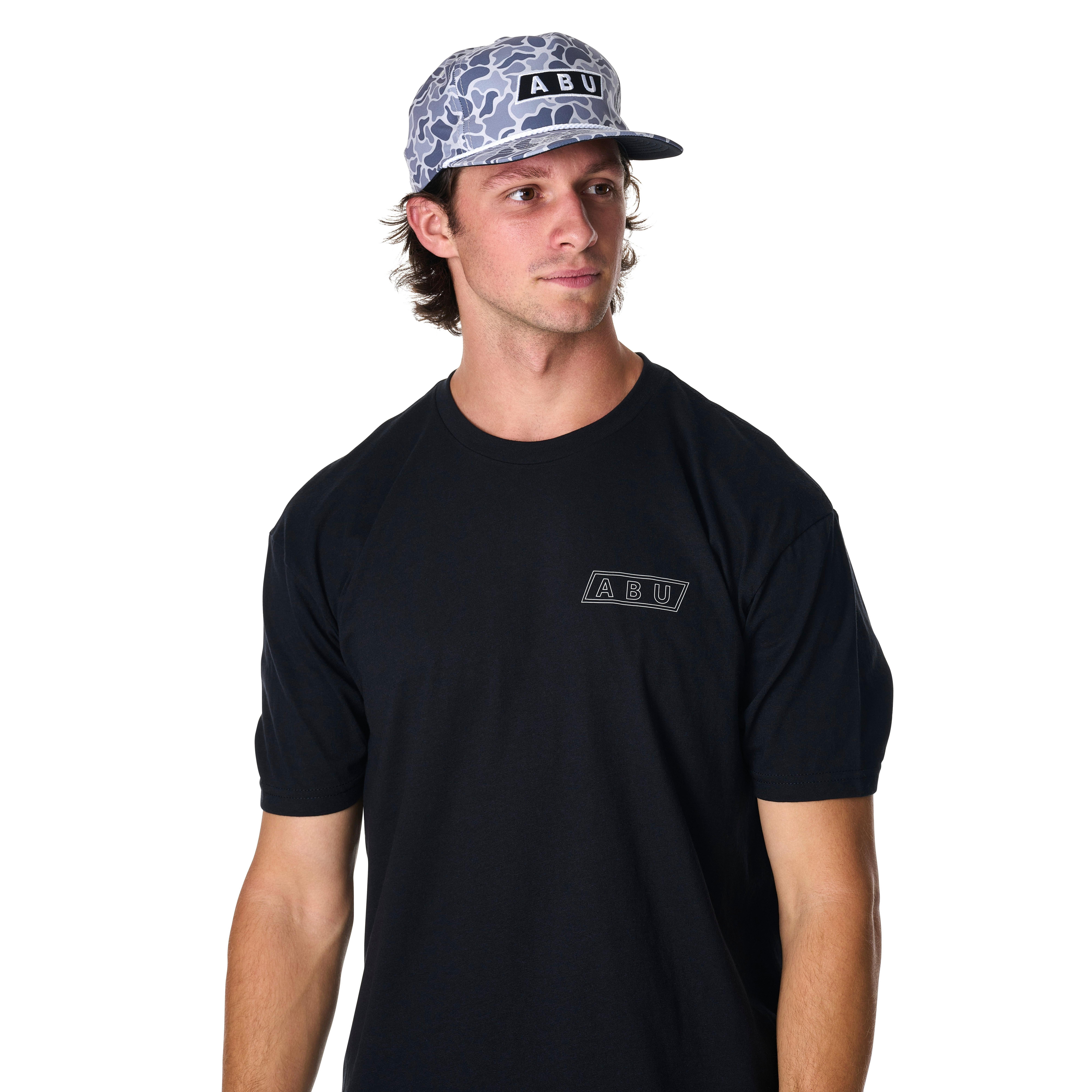 Abu Garcia ABU Double Keyline Tee, Size M (Black)