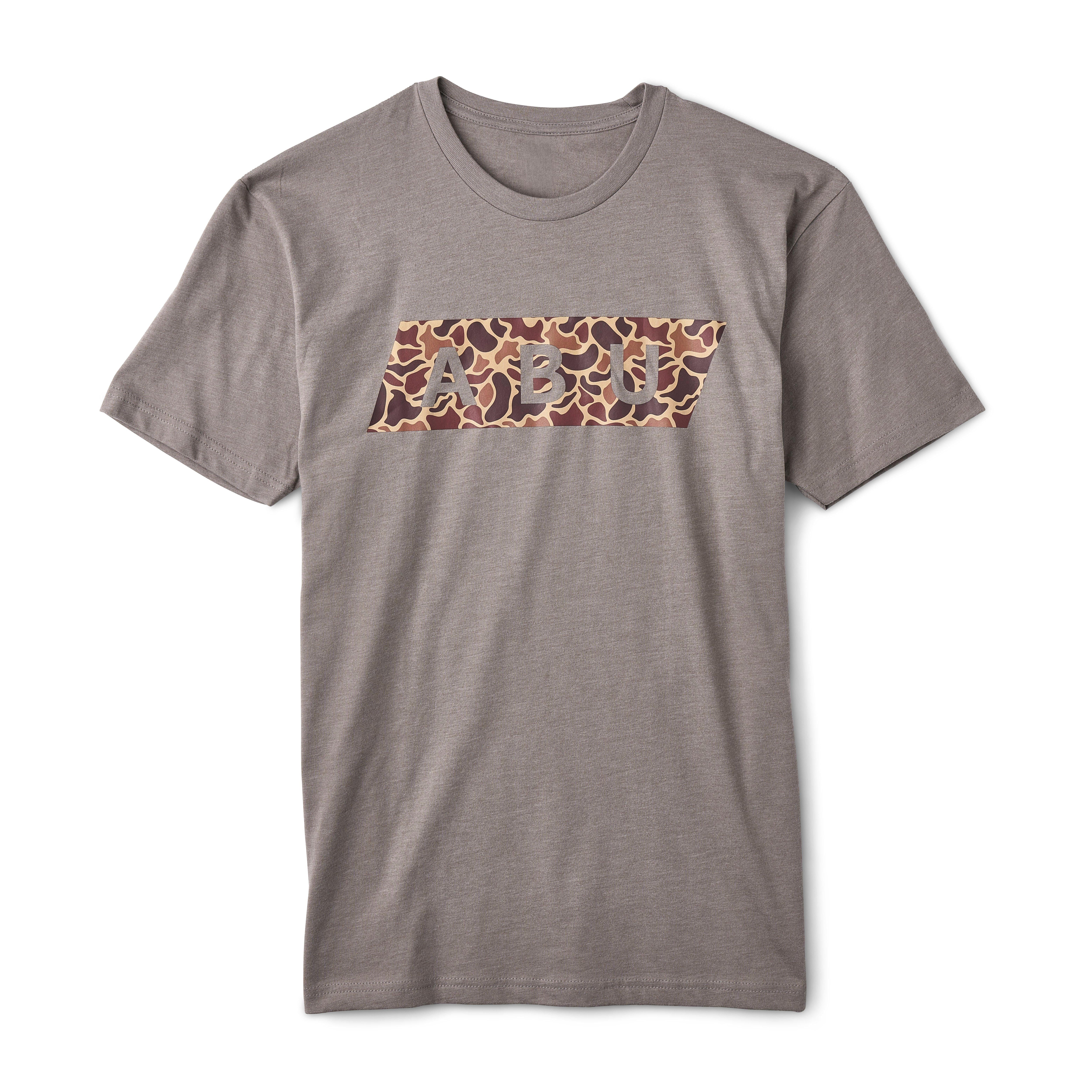 Abu Garcia ABU Keyline Camo Fill Tee, Size S (Grey)