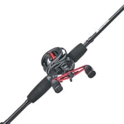 Abu Garcia Max EZ Cast Baitcast Fishing Combo, 6 Medium Rod, Right Handed Reel