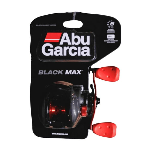 Abu Garcia Black Max Baitcast Reel, Right Hand Fishing Reel