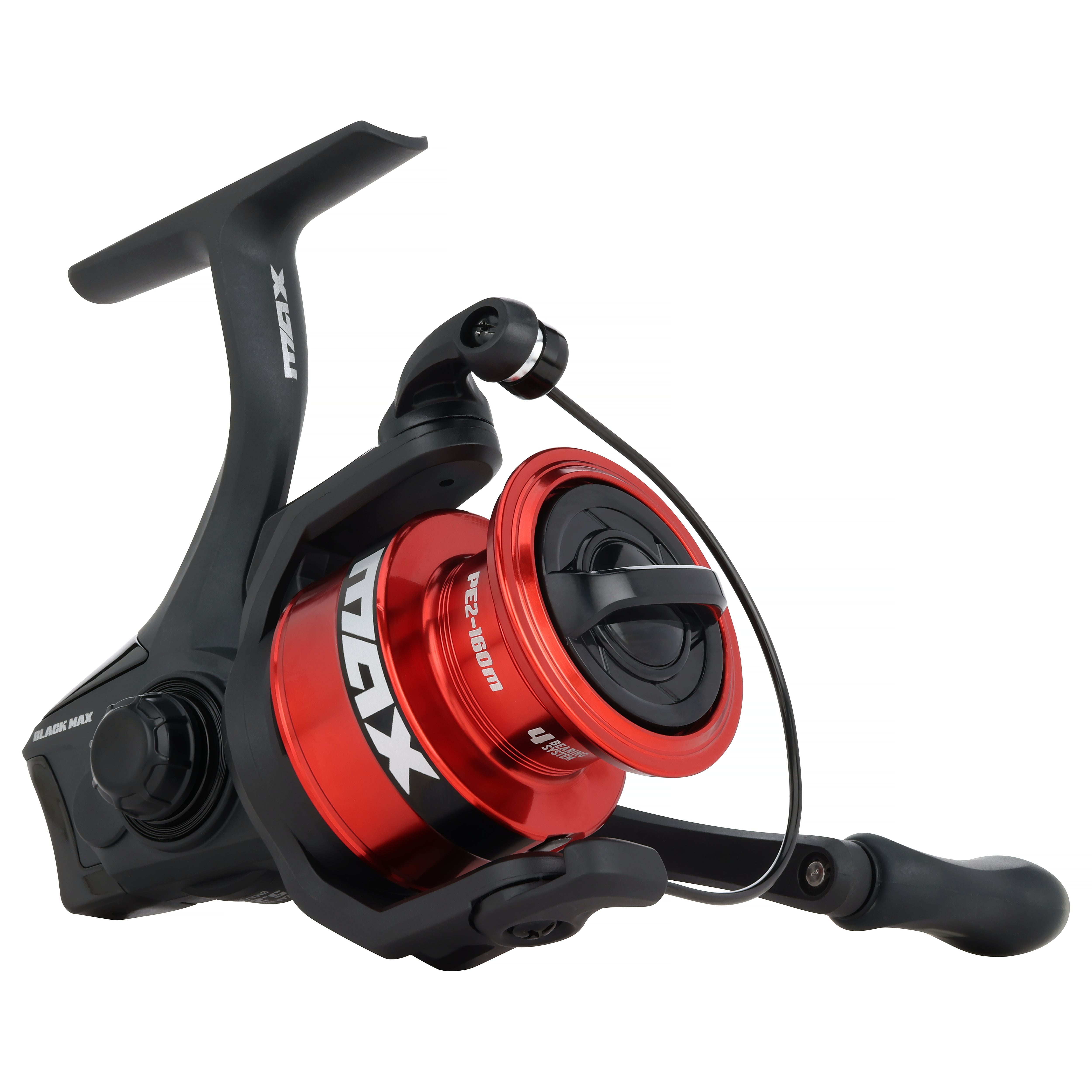 Abu Garcia Black Max Spinning Reel, 4000 Size Fishing Reel