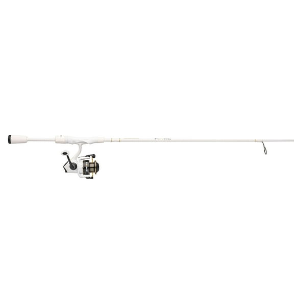 Abu Garcia PRIME21 Spinning Fishing Combo, 7' Medium, White