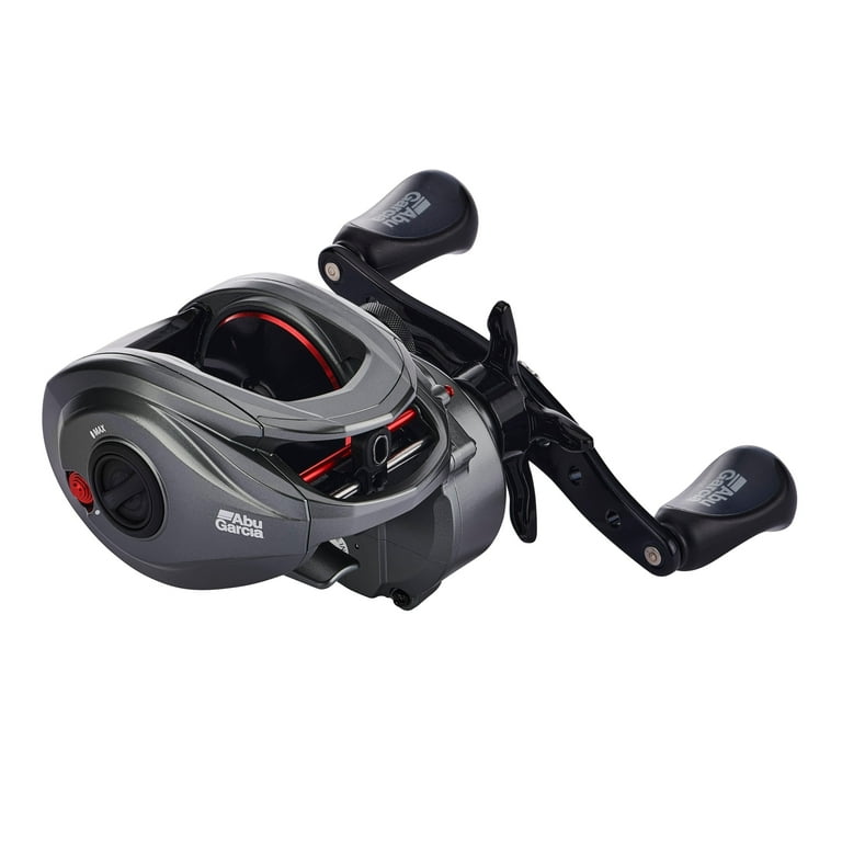 Abu Garcia Max 4 Low Profile Reel, 60LP Size Fishing Reel, Left