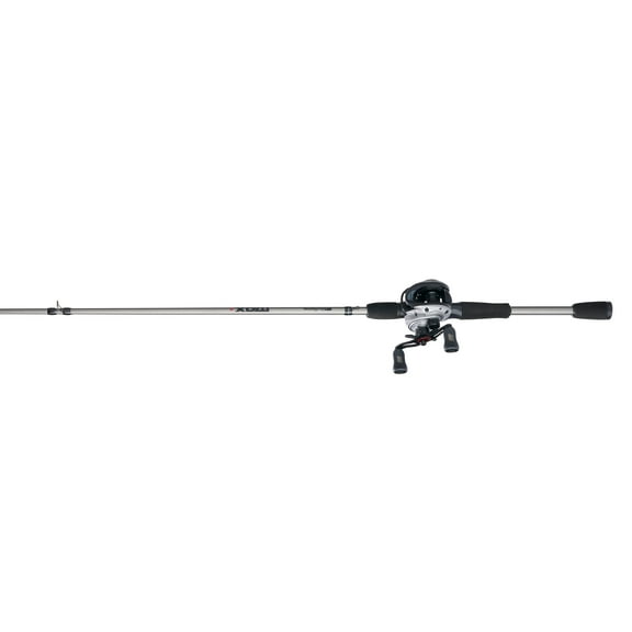 Abu Garcia Max X Baitcast Fishing Combo, 6'6" Medium Rod, Left-Handed Reel