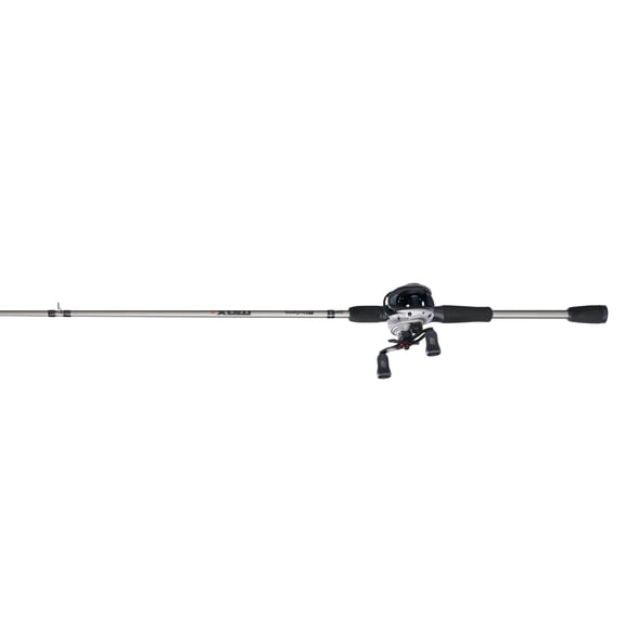 Abu Garcia Max X Baitcast Fishing Combo, 7' Medium Heavy Rod, Left-Handed Reel