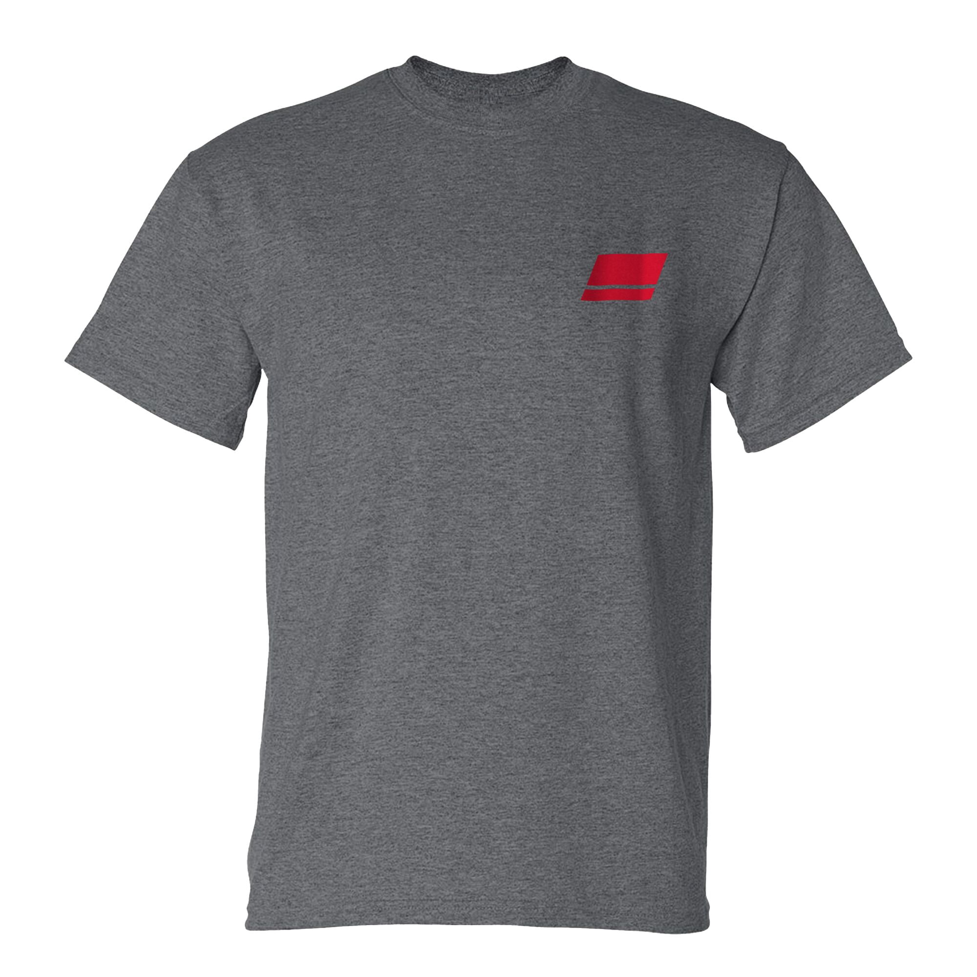 Abu Garcia Overlay Short Sleeve T-Shirt, Heather Grey, Size M
