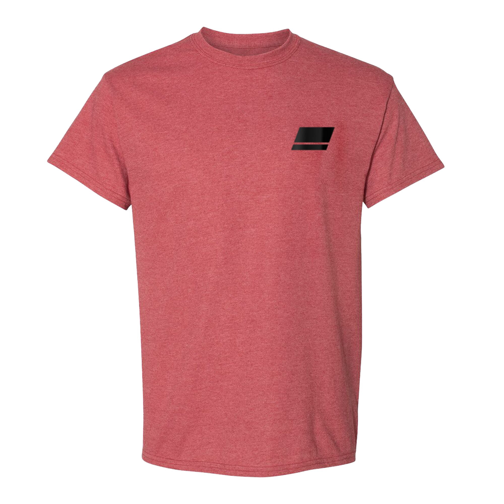 Abu Garcia Overlay Short Sleeve T-Shirt, Heather Red, Size S