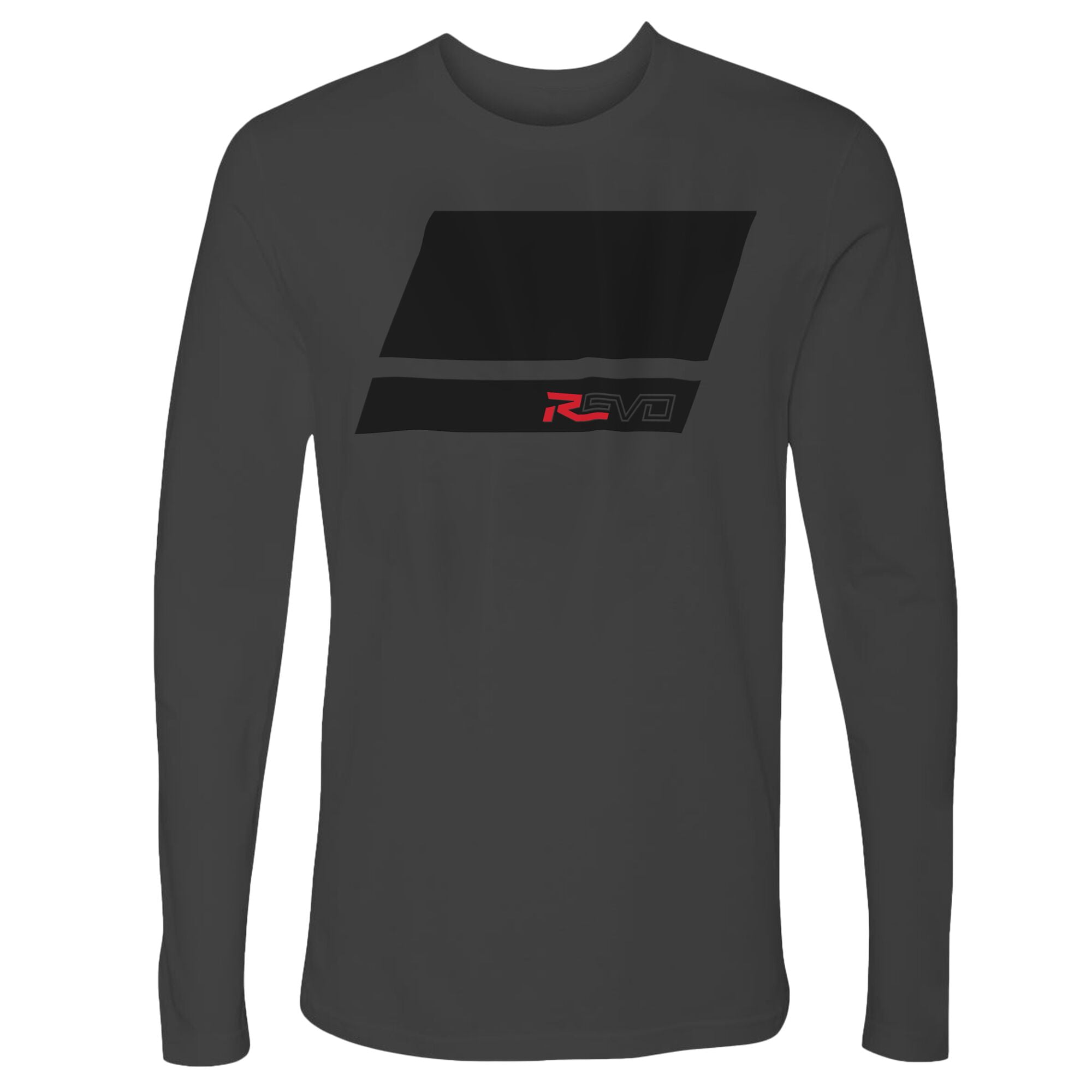 Abu Garcia Revo® Logo Long Sleeve T-Shirt, Charcoal, Size XL
