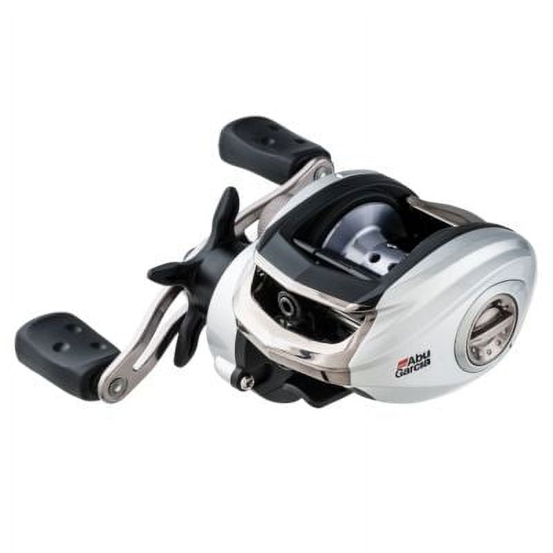 Abu Garcia Silver Max Low Profile Power Handle Baitcaster Fishing
