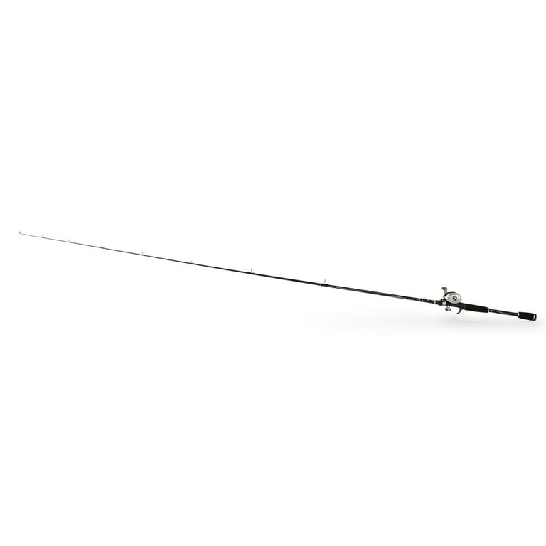 Abu Garcia Silver Max Low Profile Baitcast Reel and Fishing Rod