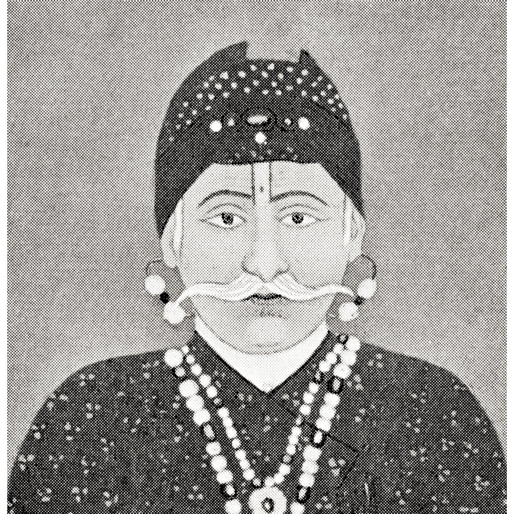 Abu'l-Fath Jalal-ud-din Muhammad 1542 - 1605 aka Akbar I and Akbar the ...